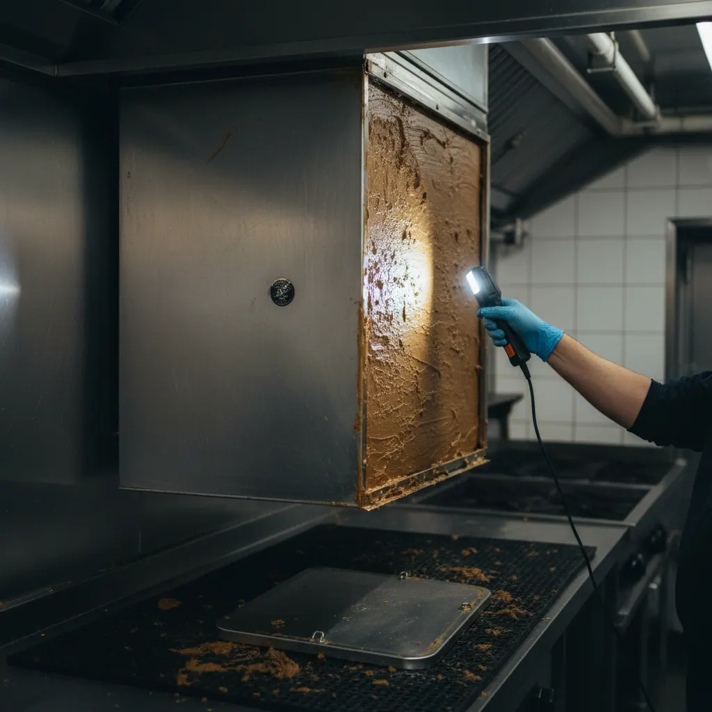 Kitchen extract cleaning