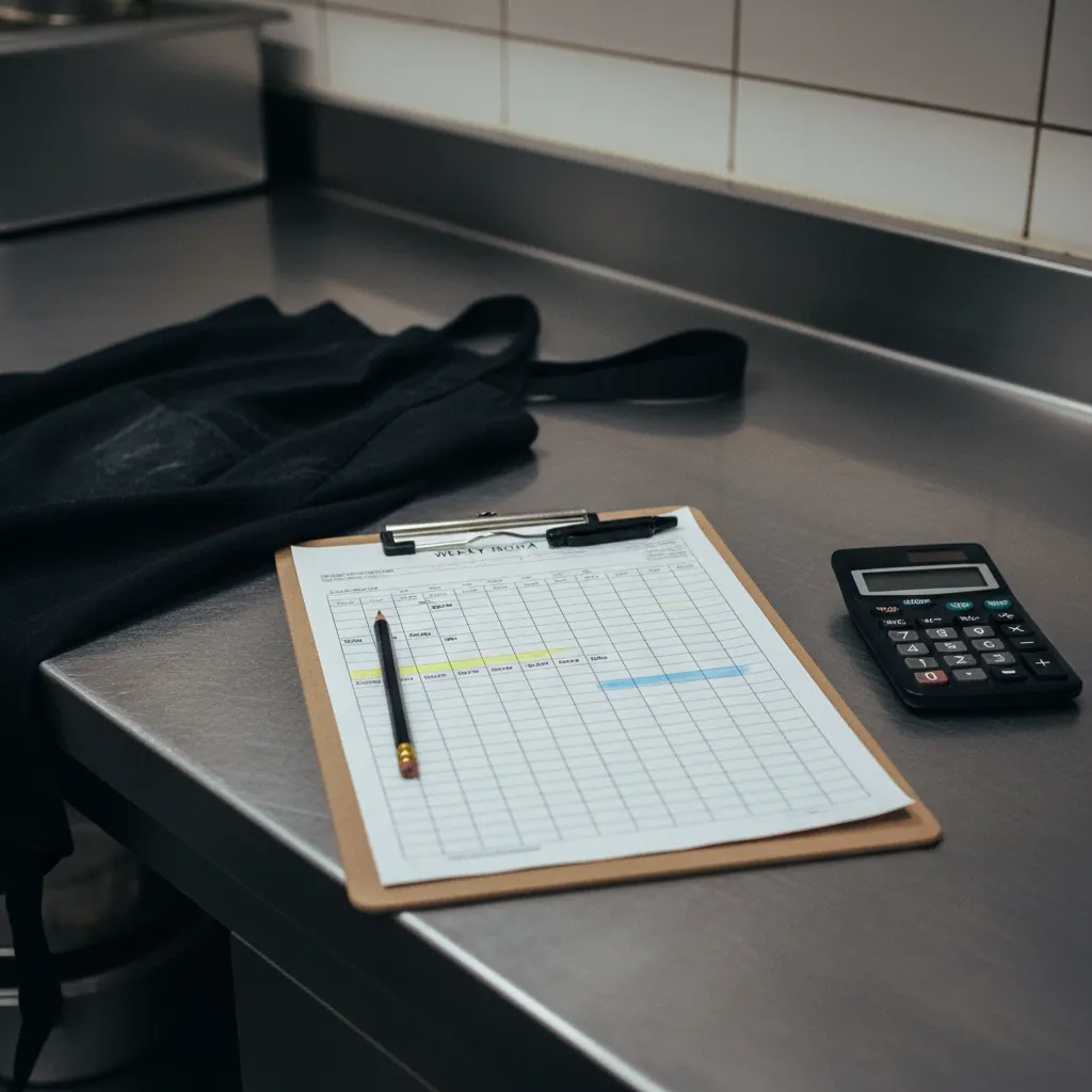 Kitchen porter cost calculator